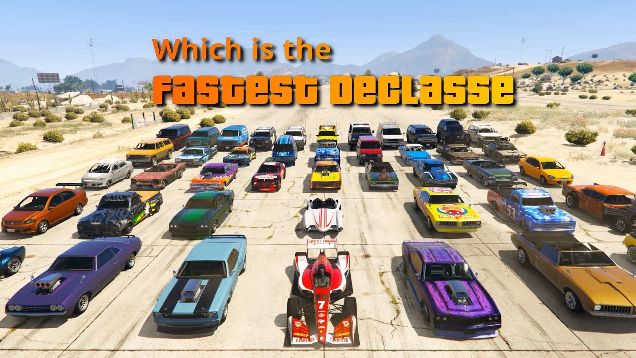 GTA V Which is the Fastest Declasse vehicle | All chevy of GTA