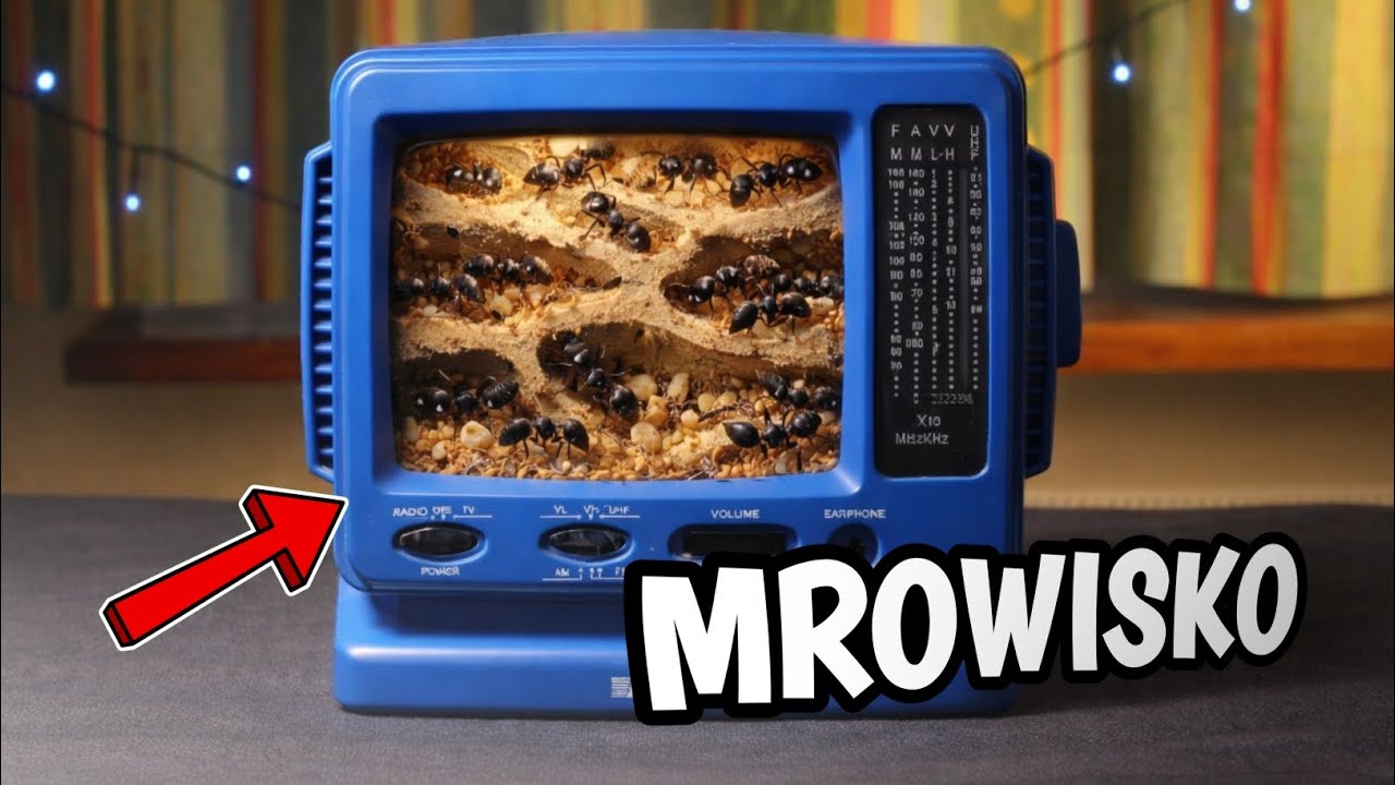 Zrobiłem mrowisko w telewizorze....