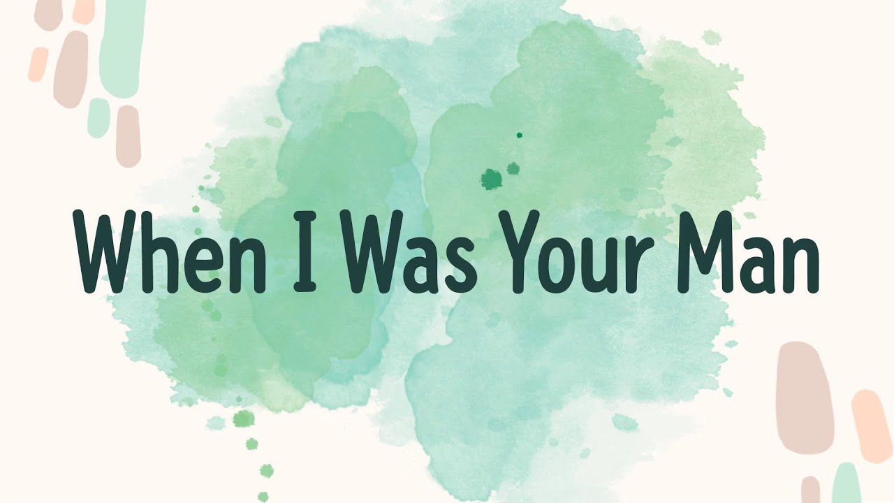When I Was Your Man (Lyrics) - Bruno Mars \ Catchy Pop Chorus