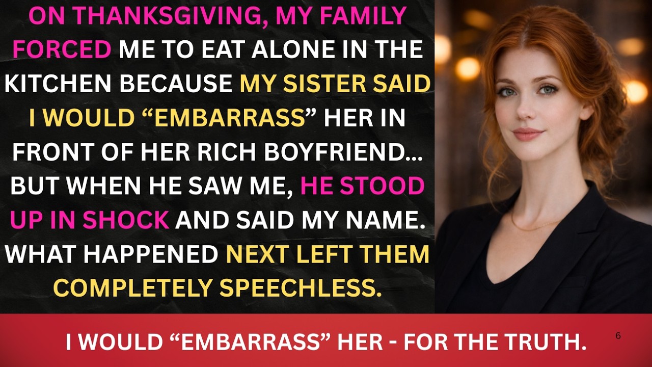 They Forced Me to Eat Alone… Until Her Boyfriend Recognized Me as His CEO