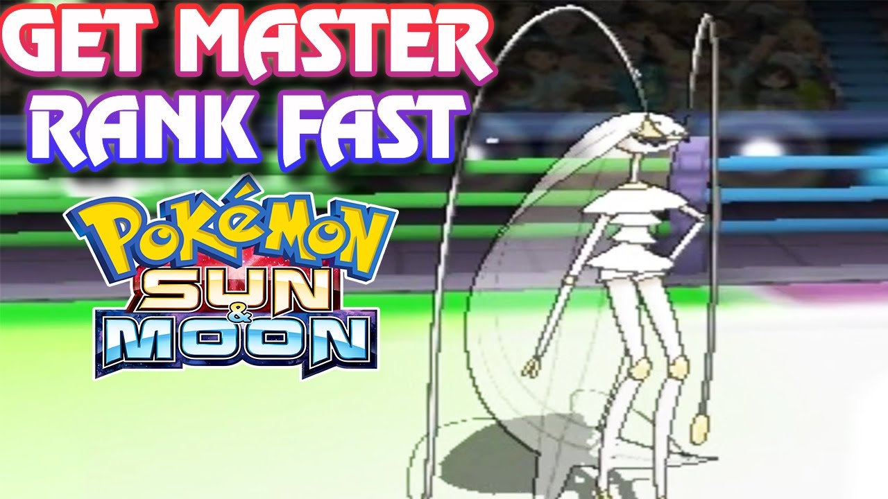 Battle Royal Master Rank in Pokemon Sun and Moon
