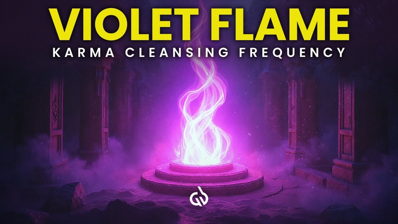 VIOLET FLAME to Cleanse Karma: Karma Clearing Frequency, Ancestral Healing