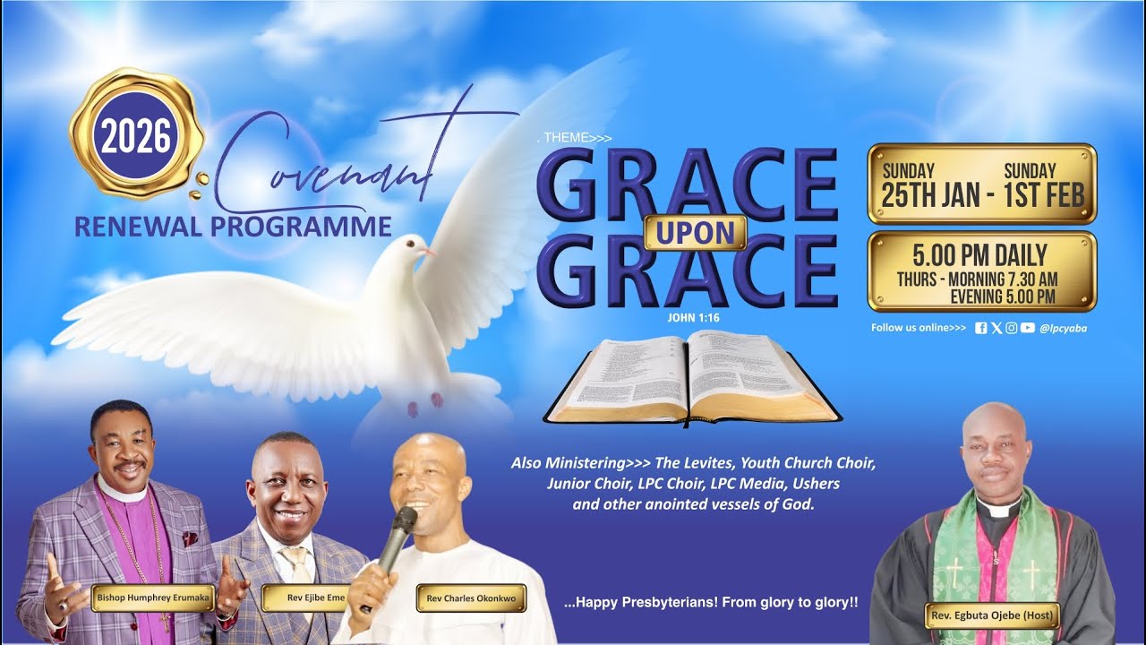 2026 Covenant Renewal- Day 6 (Morning Session)  - 29/1/26