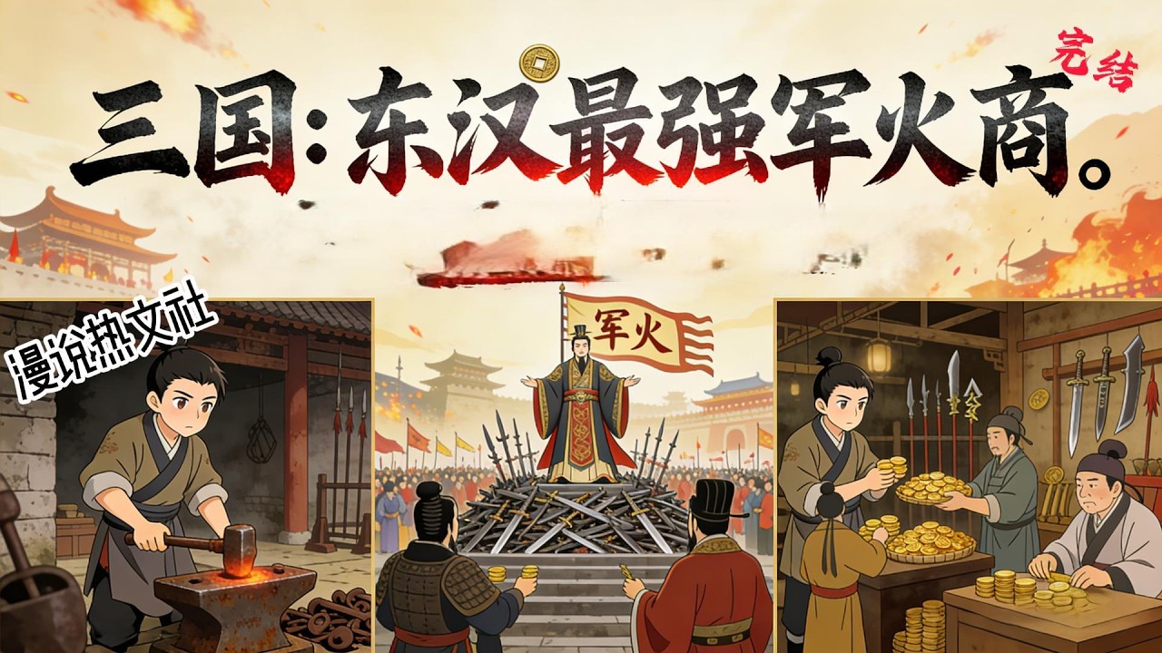 完结《三国：东汉最强军火商》董凌魂穿汉末，轻机枪横扫黄巾，称霸战场。盔仔坦克八万军中，活捉人公将军张梁。 M4、AK、猛男枪那是董凌手下队伍标配。 #三国#男频衍生#穿越
