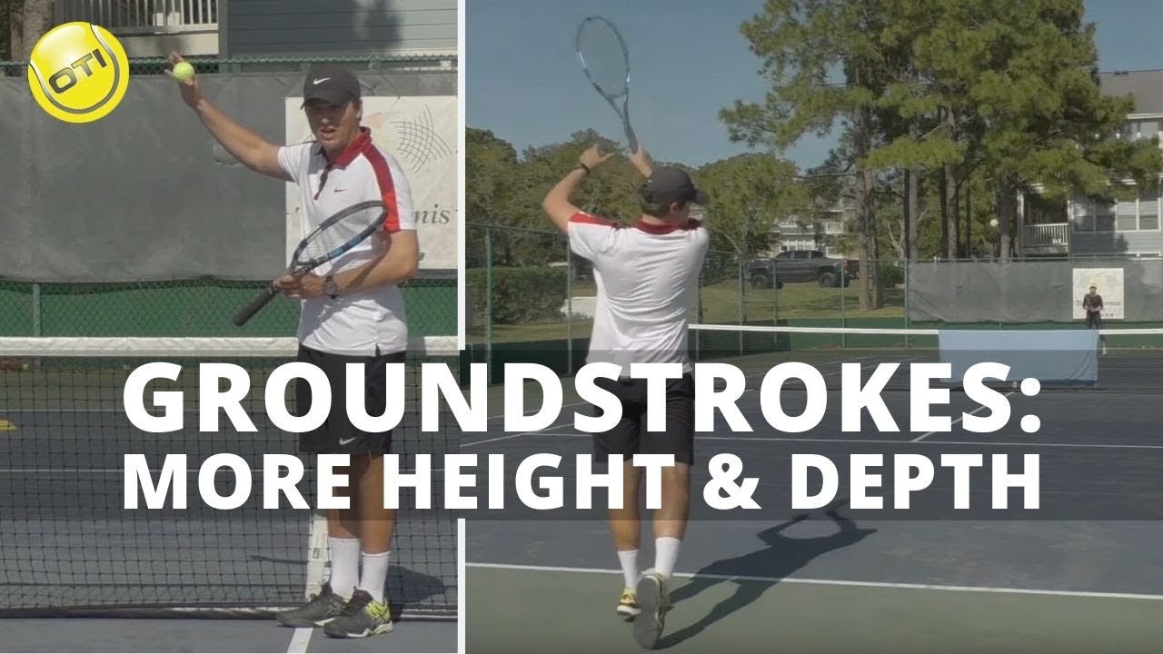 Topspin Groundstrokes Tip: More Height And Depth