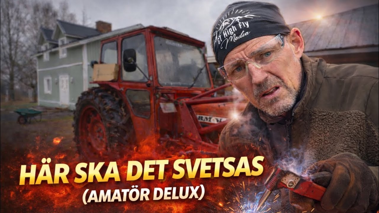 Ny svets, gammal Volvo BM430 – Test av Vevors svets