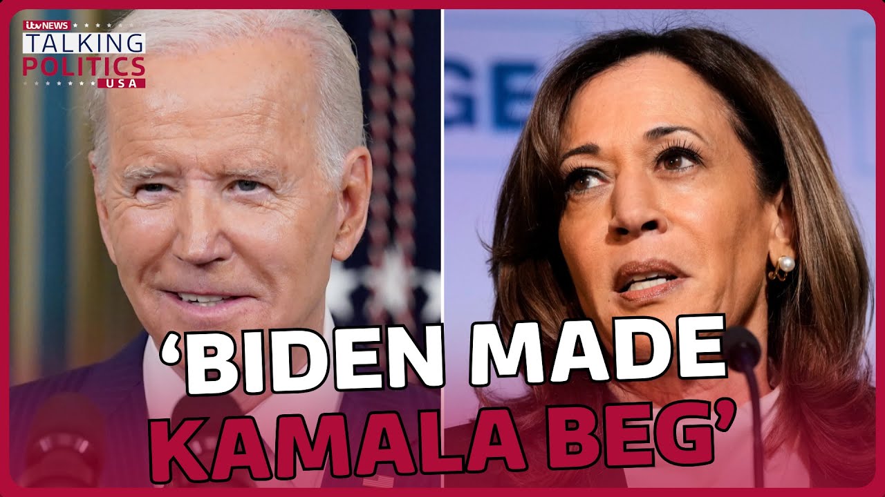 The WILD story of how Biden made Harris BEG for his endorsement | Talking Politics USA | ITV News