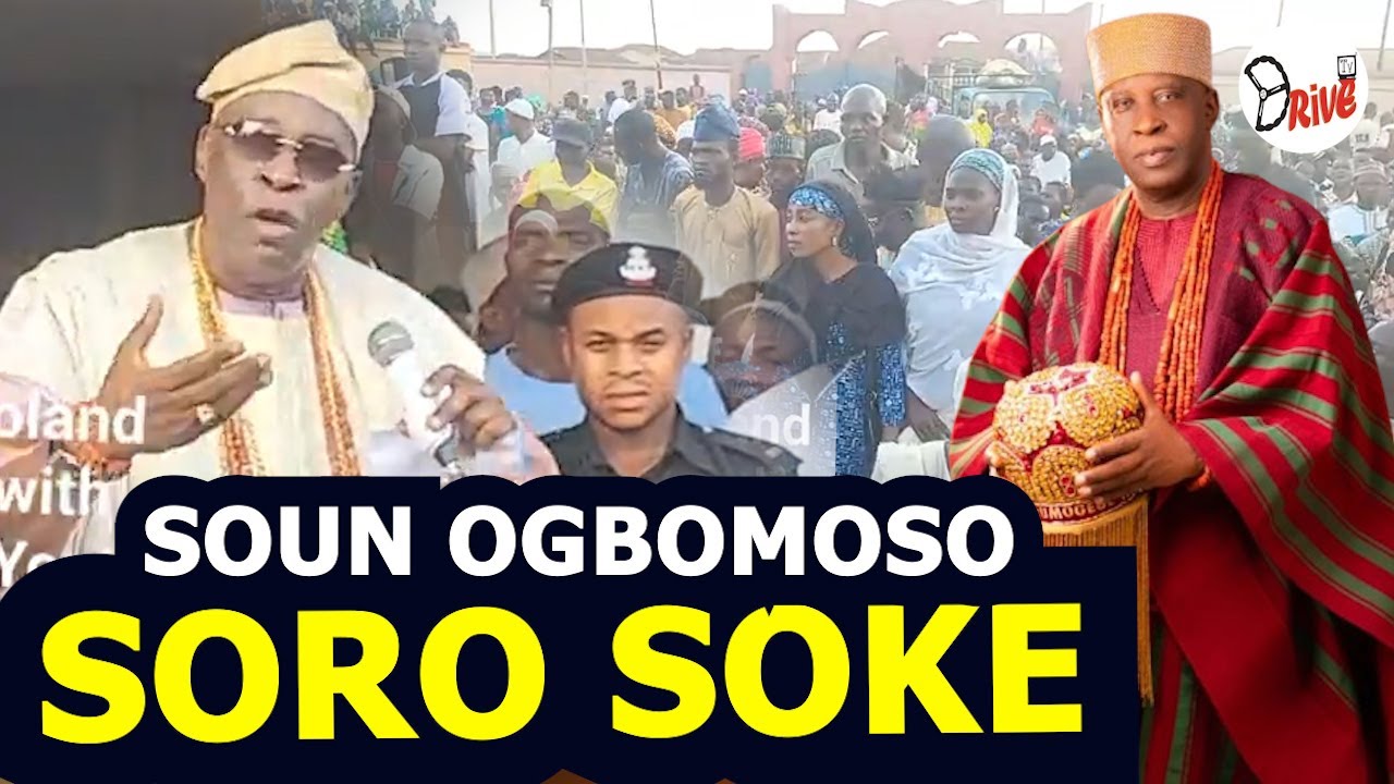 OBA GHANDI AFOLABI OLAOYE SOUN OGBOMOSO SORO SOKE O