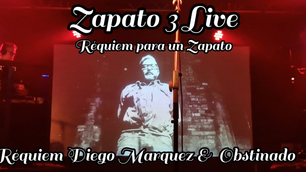 RÉQUIEM & Obstinado. ZAPATO 3 (en vivo) Gira Réquiem para un Zapato. Barcelona España. 23 Nov 2022