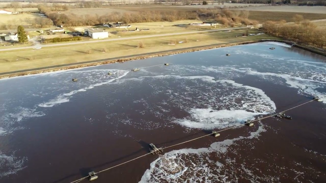 Drone footage in Hoopeston