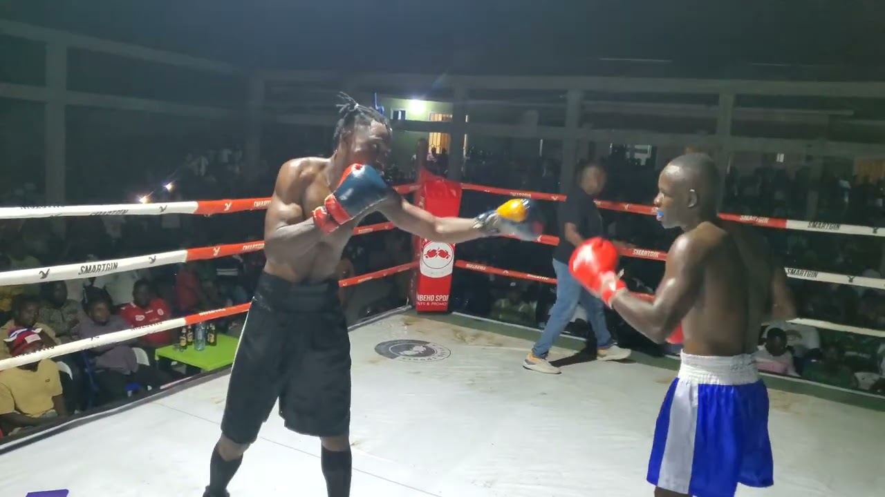 BONDIA KIZUNA AMKALISHA KWA TKO MTALIANO TURIANI NDONDO FIGHT 