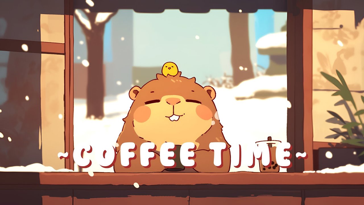 [Extended Mix] Capybara Lofi Radio - Chill Beats to Help You Relax ~ Quiet Moments ~ 🦫 🌿 ☕ | Slee...
