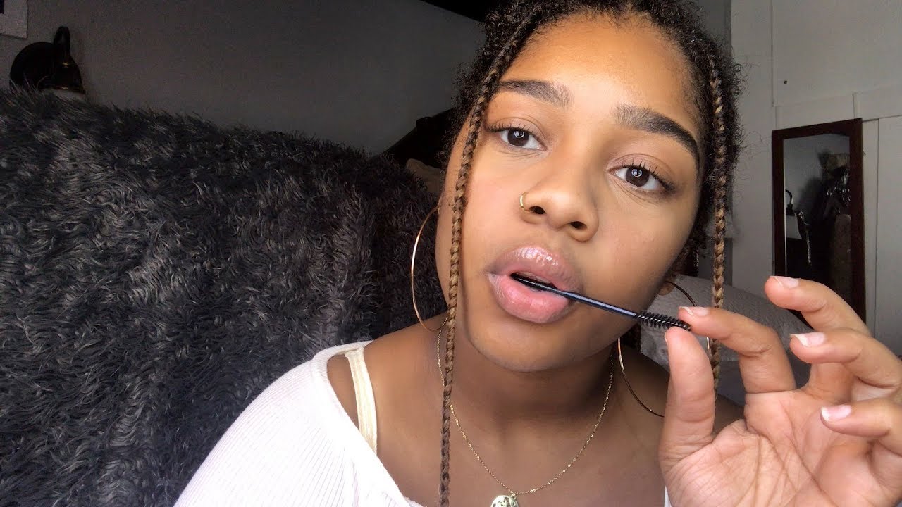 ASMR- Eyebrow Spoolie  😴(ADDITIONAL TRIGGERS)