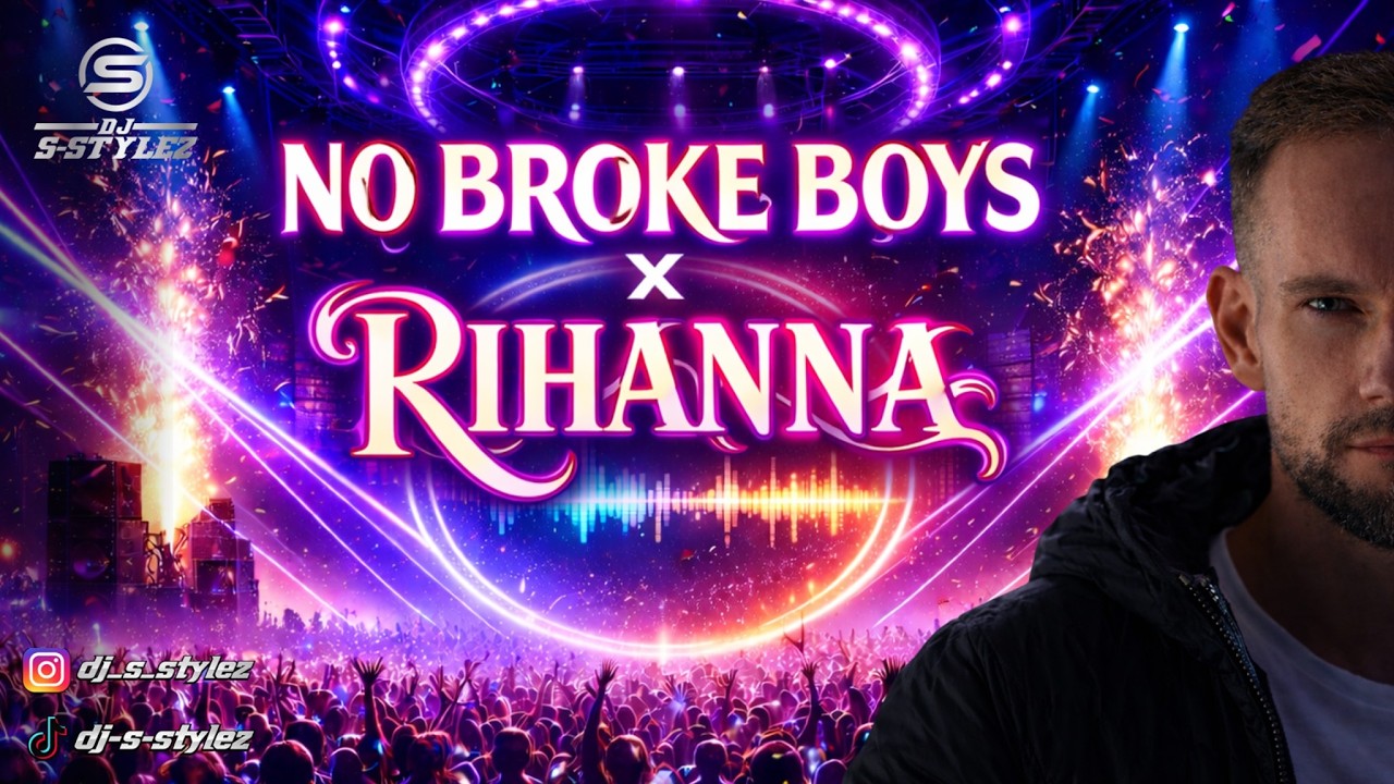 Disco Lines,Tinashe - No broke boys X Rihanna - We found love ( DJ S-Stylez Mashup)