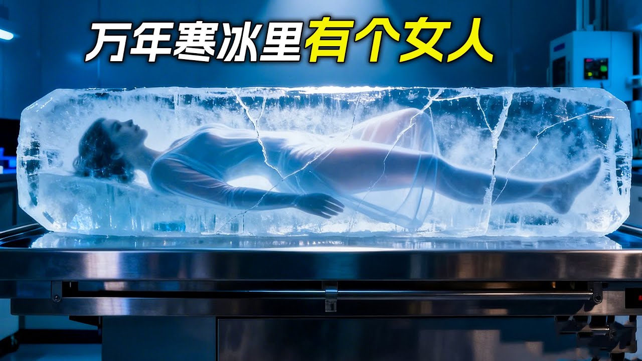 萬年寒冰裡冰封著一個美女，沒想到她竟然復活了，科幻，奇幻，電影，解說，獵奇，懸疑，冒險，超能力