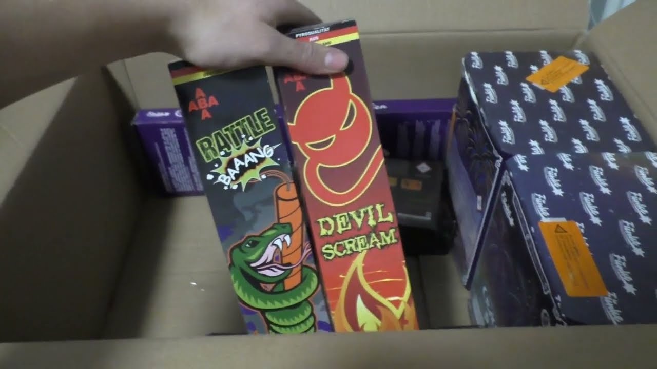 Pyroweb Unboxing 2022🔥 // Feuerwerk auspacken