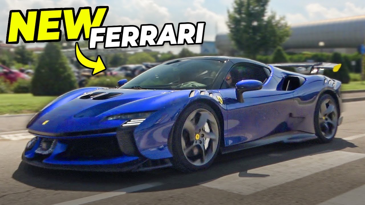 FIRST FERRARI SF90 XX Stradale on the road!  + SP3, 812 Comp, V12 Roma, 750 Monza & more!