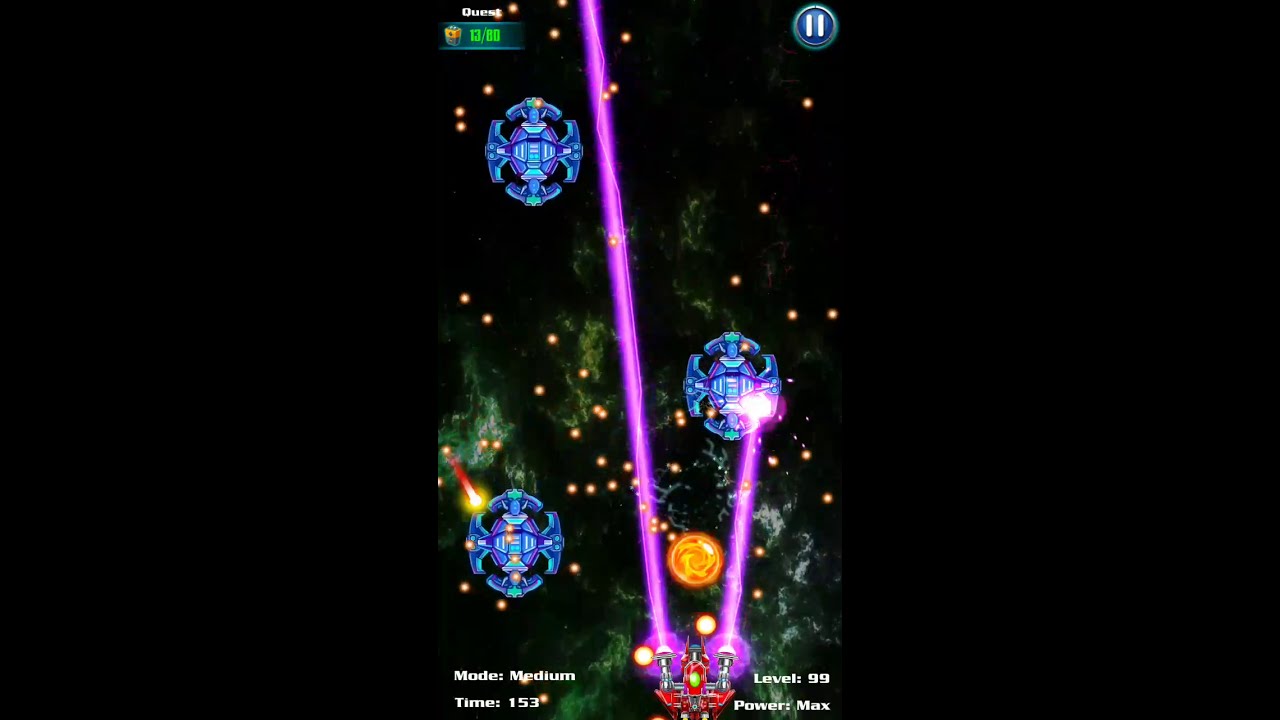 Galaxy Attack Alien Shooter Level 99