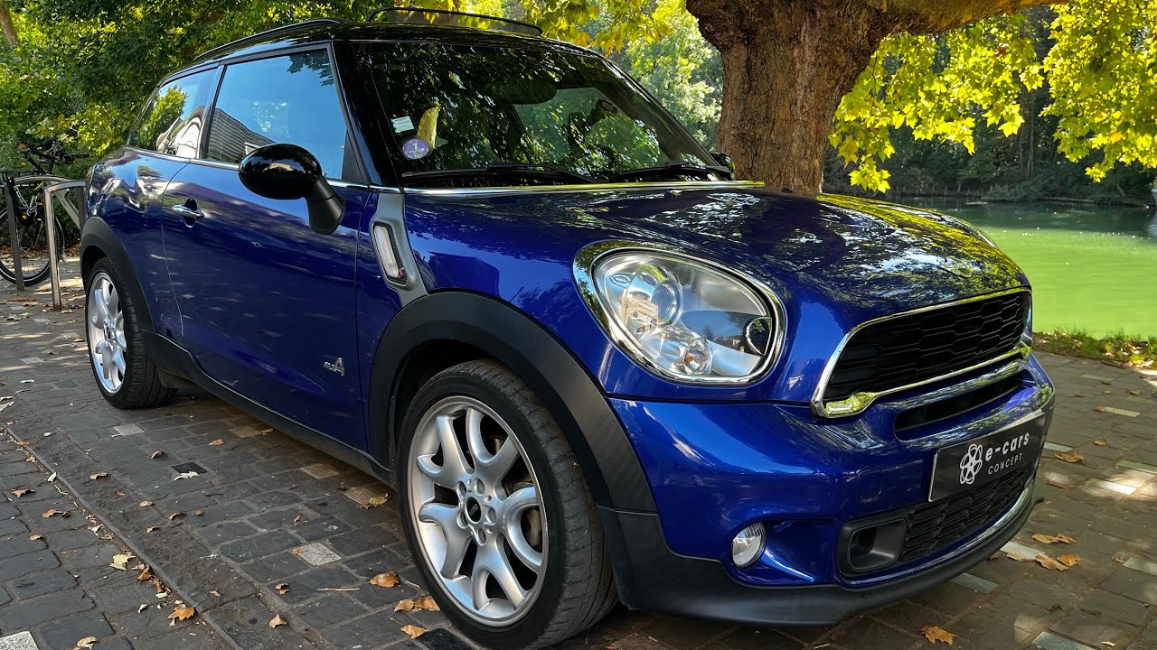 Présentation et essai de cette Mini Paceman All4 1,6 184Ch « Cooper S » chez e-cars concept🚀