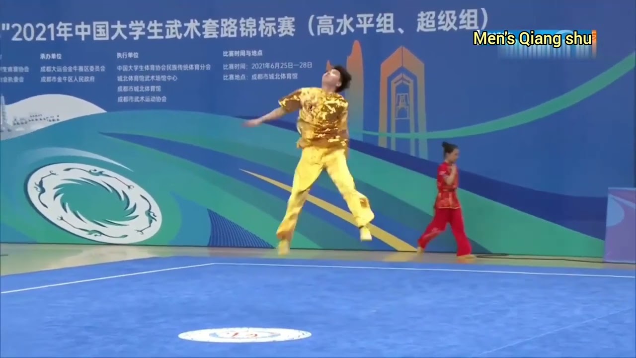 Li Zhong Ming（Henan)- men's spear! 男子枪术  李仲铭(河南)! wushu competition 2021! Score - 9.49