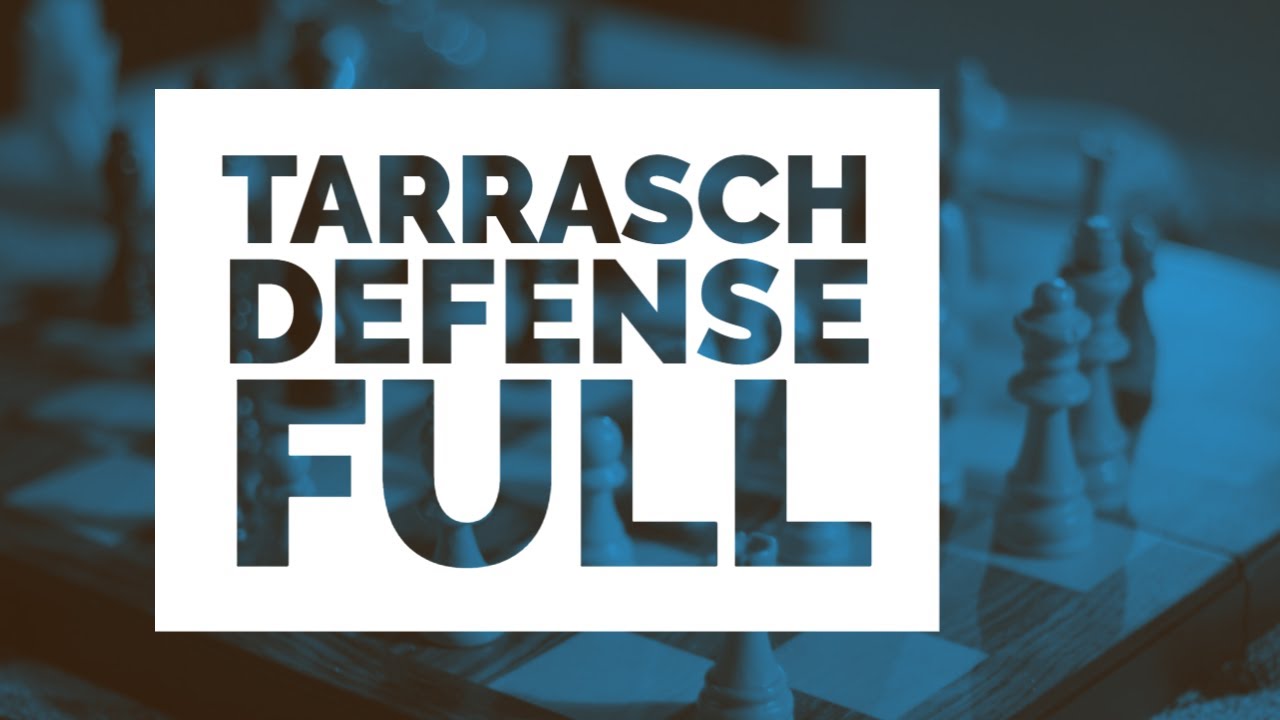 Pembukaan Catur Tarrasch Defense Full