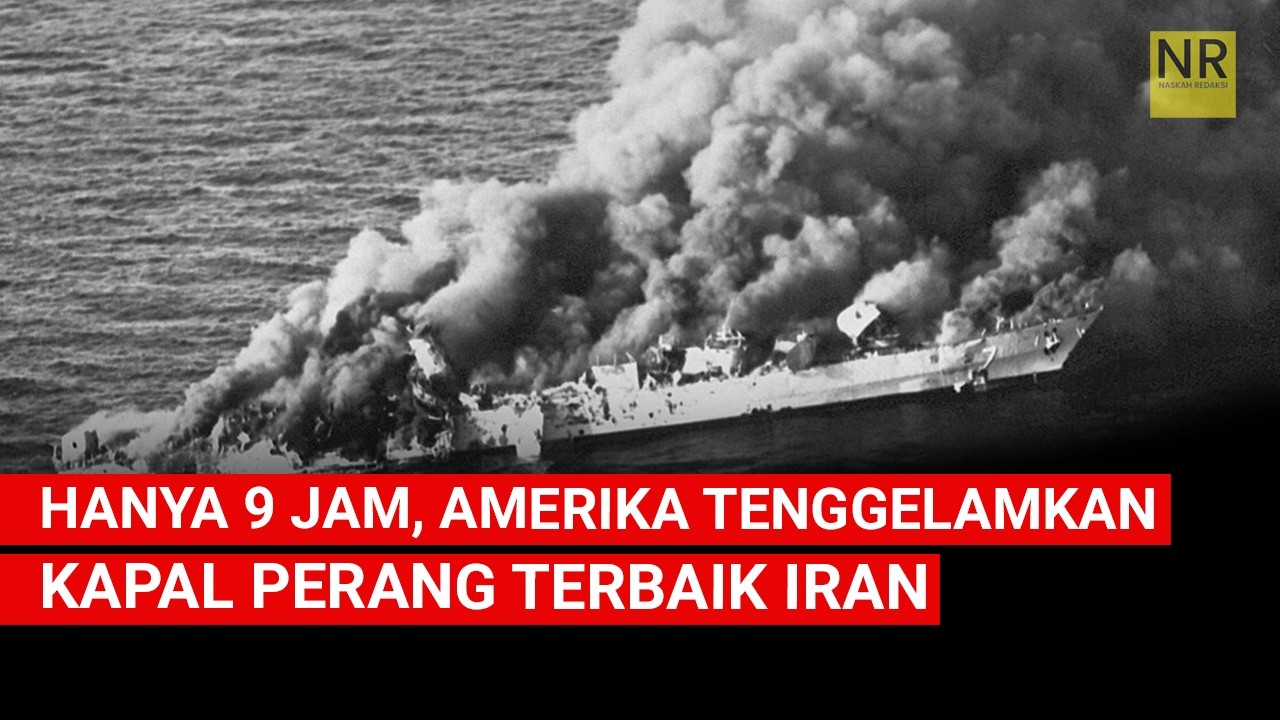 Operasi Praying Mantis - Ketika Amerika Menghancurkan Setengah Angkatan Laut Iran Hanya dalam 9 Jam!