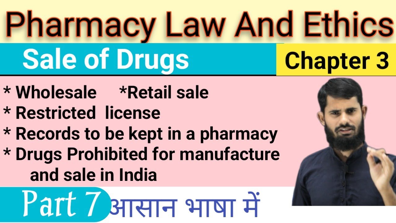 Sale of Drugs || Wholesale || Retail sale || #Restricted_license || Drugs Prohibited for sale