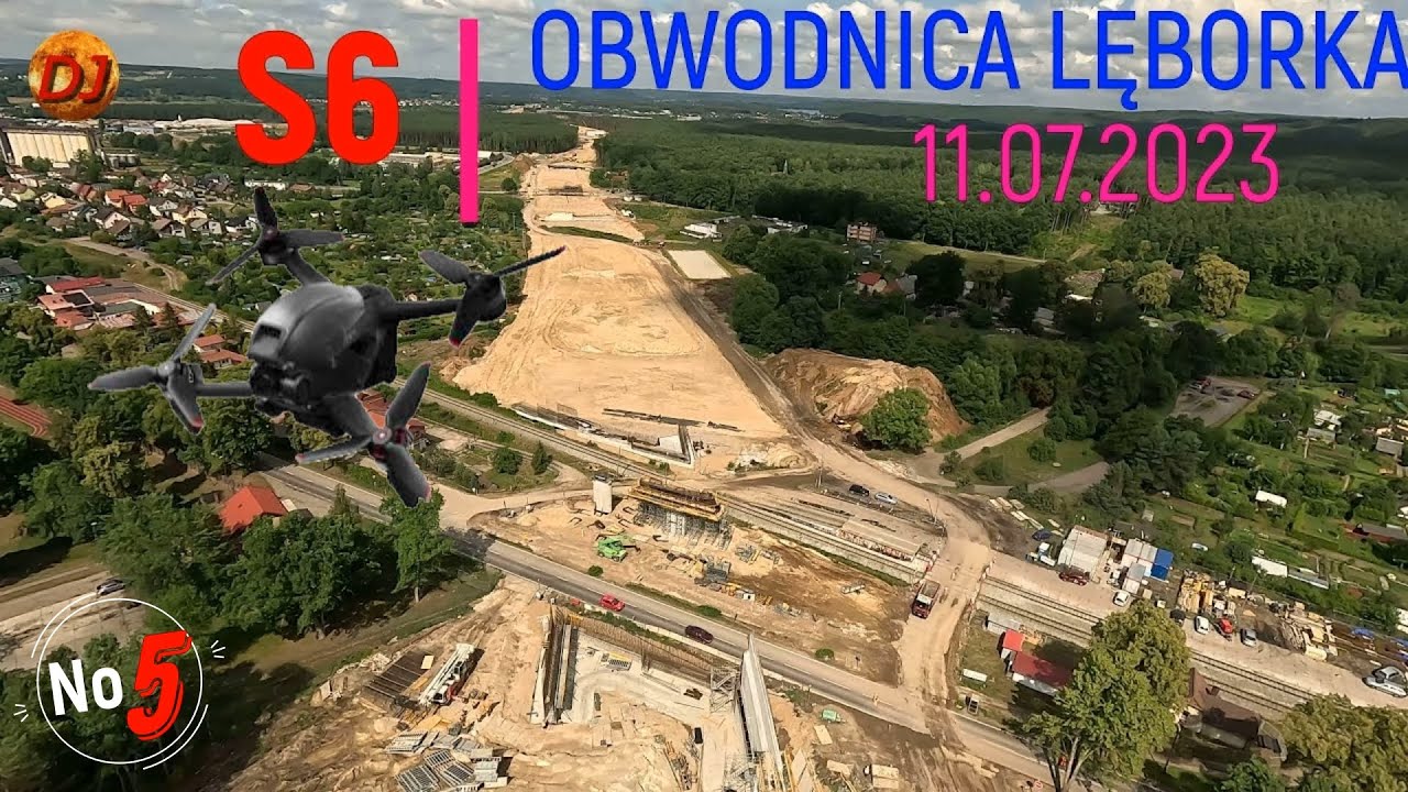 S6 Obwodnica Lęborka 11.07.2023 Film nr 5