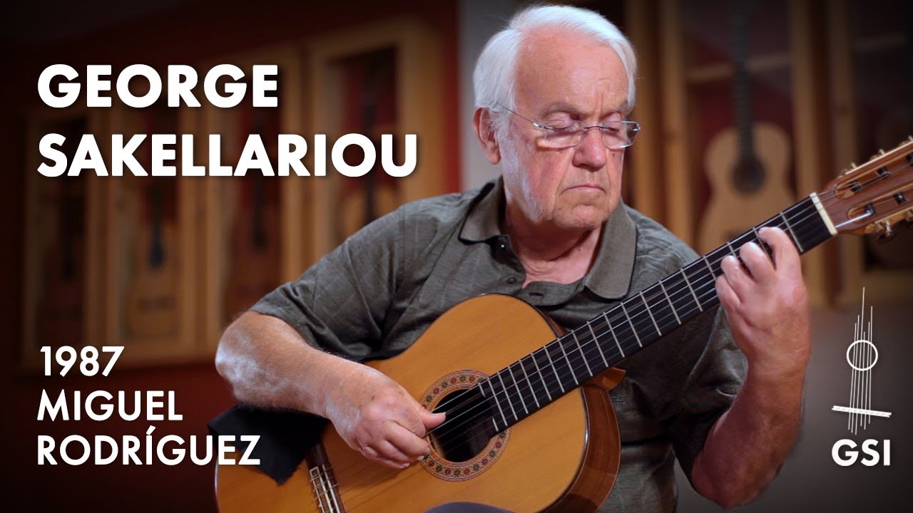 Fernando Sor: Etudes No. 3 & 14, Op. 60, performed by George Sakellariou on a 1987 Miguel Rodriguez