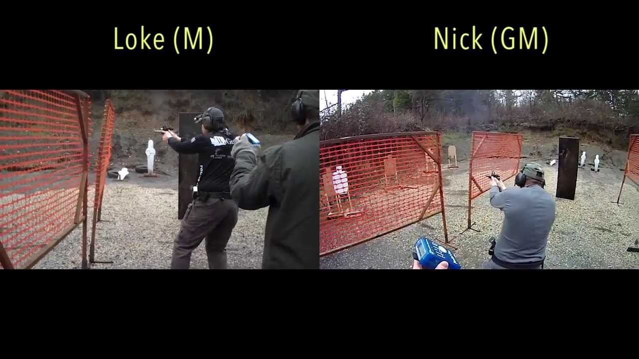 USPSA - Comparing Master Class & GrandMaster Open Division