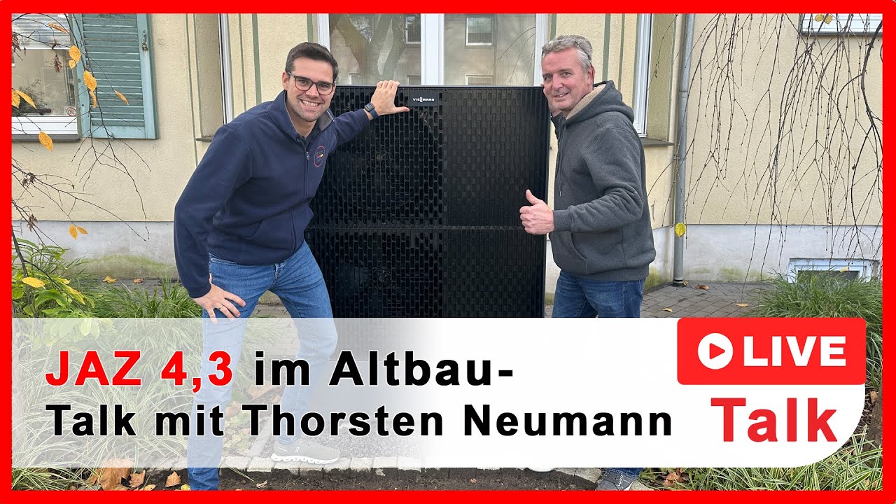Beweis: Wärmepumpe im Altbau von 1906 - Der Talk
