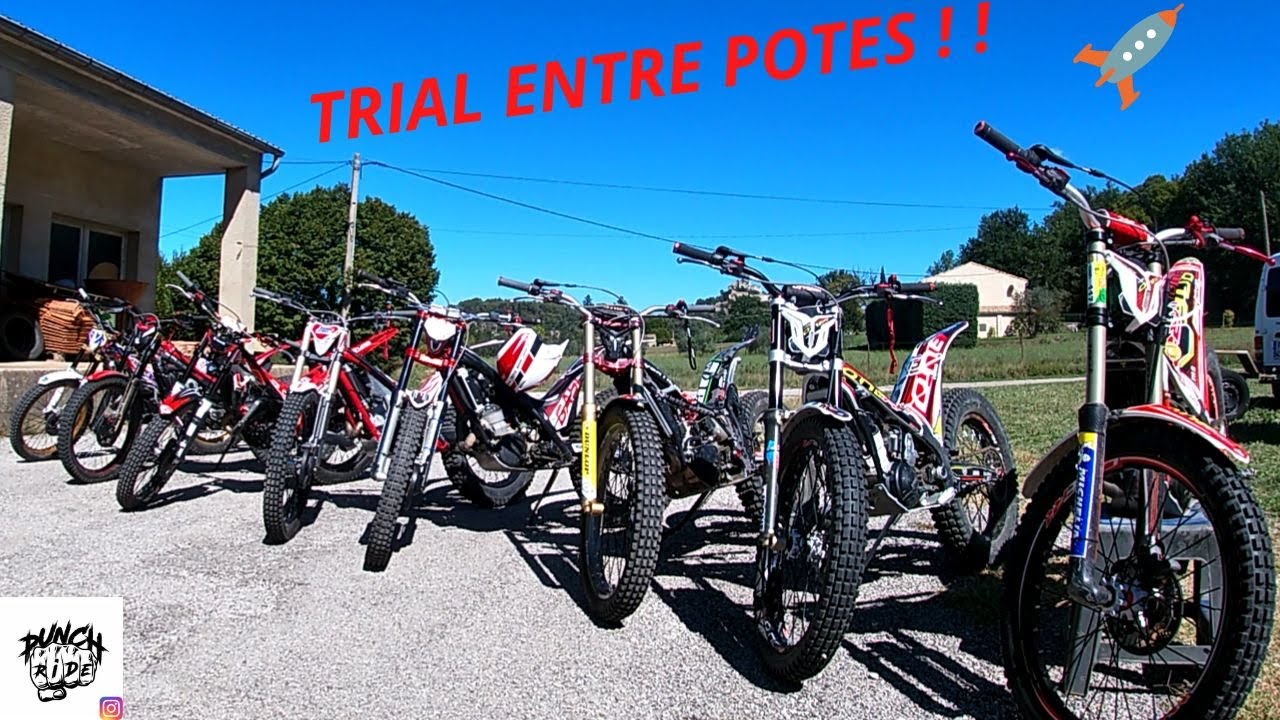 TRIAL MOTO - Rires et Freeride