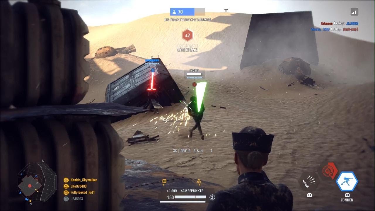 STAR WARS Battlefront 2: Galactic Assault (Gameplay No Comment)