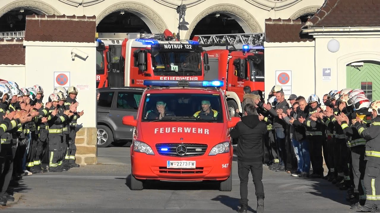 [Verabschiedung eines Kameraden] IRF BF Wien HFW Mariahilf