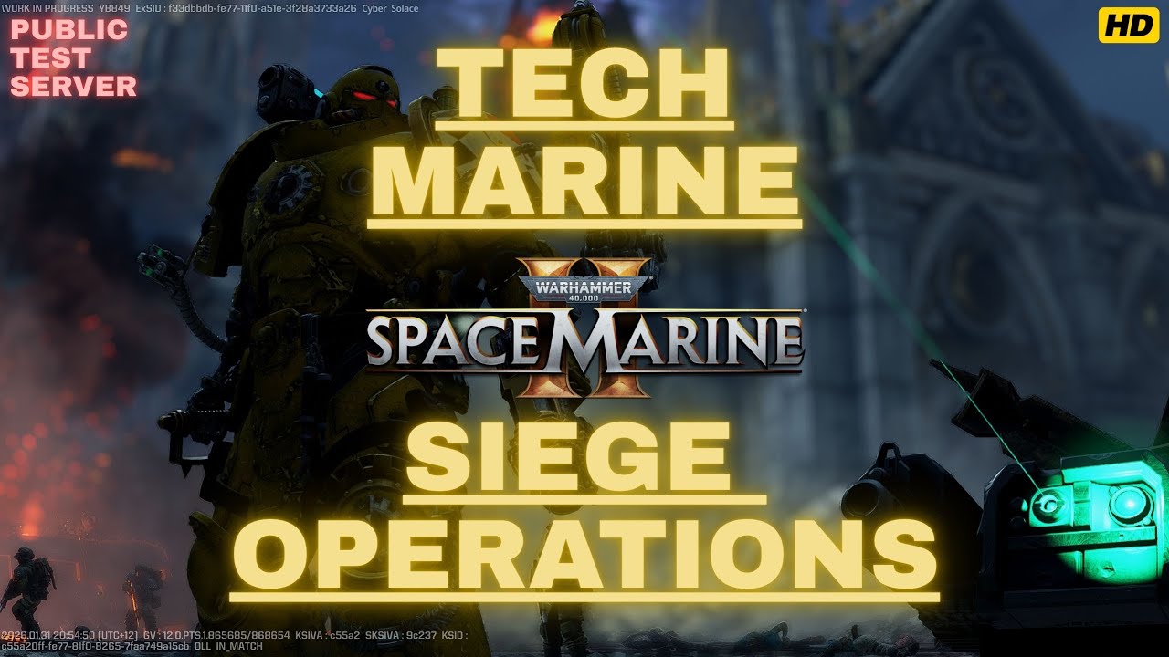 CYBER SOLACE - SPACE MARINE 2 - TECHMARINE - PTS - REVENGE IS A DISH BEST SERVED COLD!