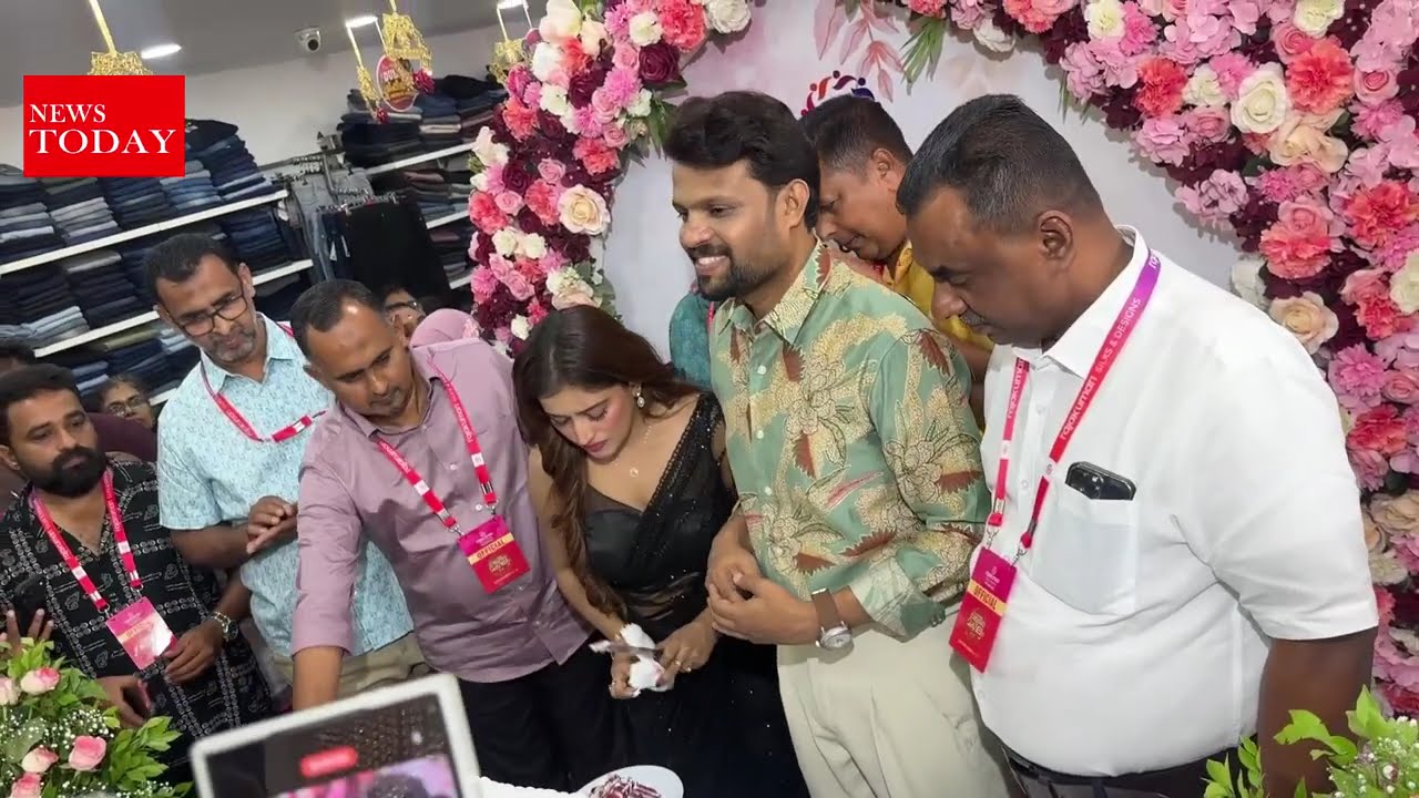 അനുമോളെ കേക്ക് കഴിപ്പിച്ച് അനീഷ് Aneesh and anumol 