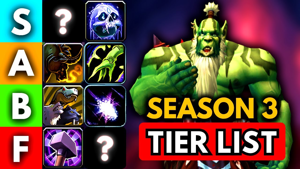 11.2 Mythic+ Tierlist! │ ALL Specs Ranked WORST to BEST for Season 3!