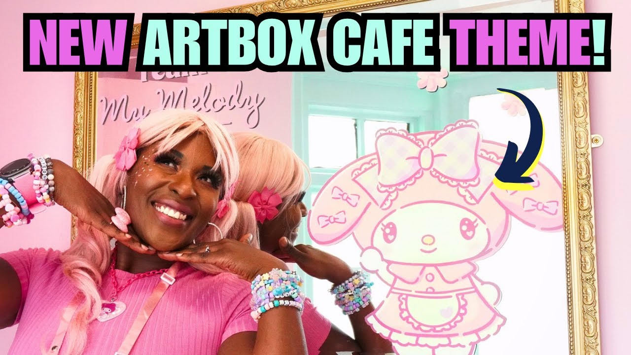 ARTBOX CAFE'S NEW THEME!!! MY MELODY X KUROMI