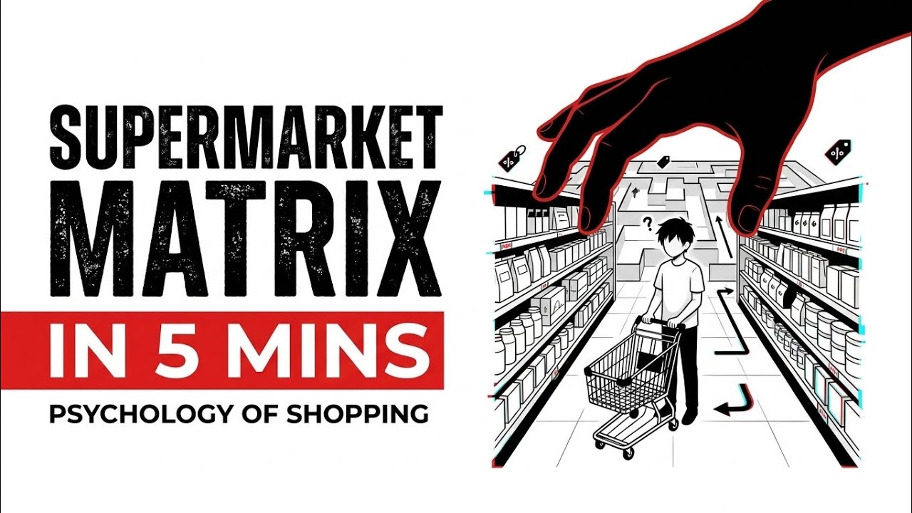 Complete SUPERMARKET MATRIX in 5 Mins: The Psychology of Shopping