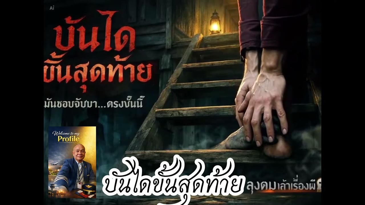 #บันไดขั้นสุดท้าย#ลุงดมเล่าเรื่องผี