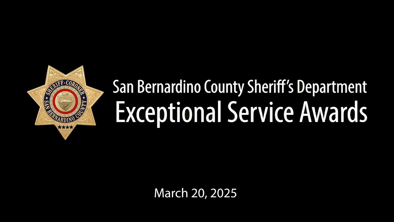 2025 Sheriff's Exceptional Service Awards