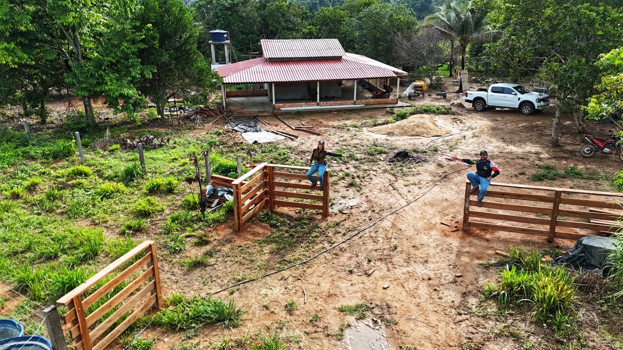 CONSTRUIMOS OS LANCES DA FRENTE DA NOSSA CASA! Mais uma etapa do sonho realizada🙌 @XINGURUSTICO 