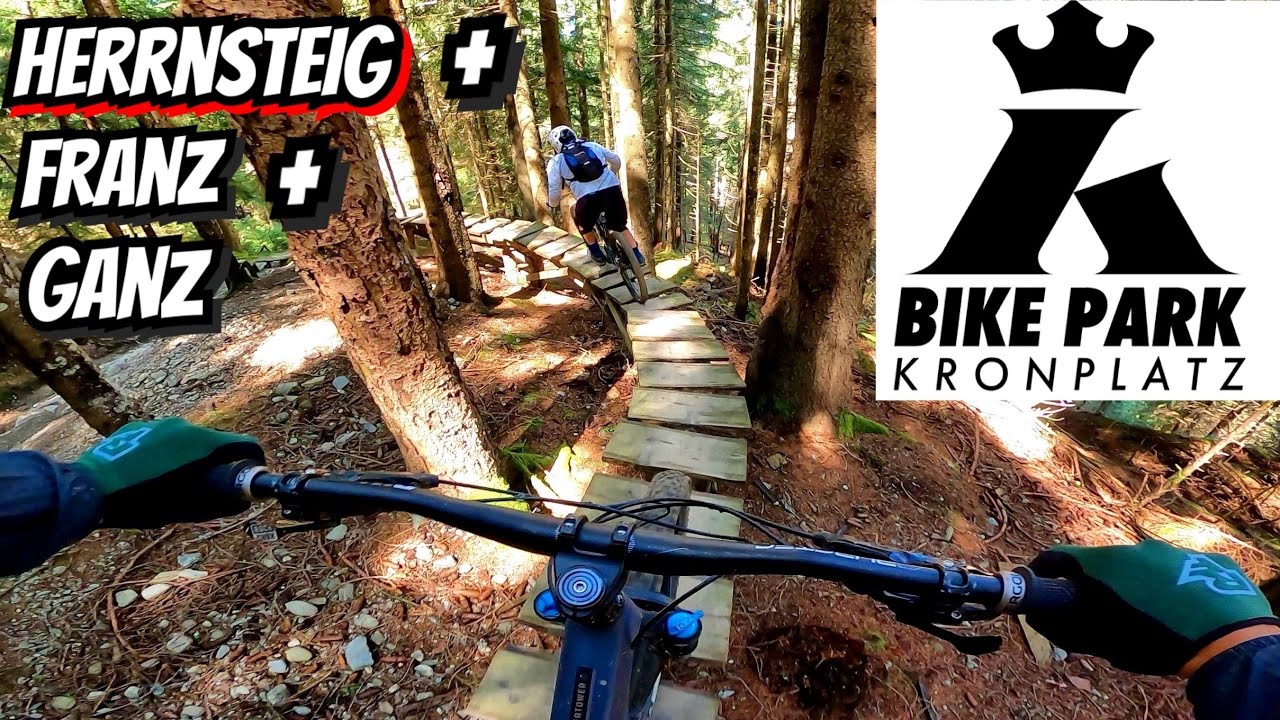 Kronplatz Bike Park! Herrnsteig Trail, Franz + Ganz Black Lines