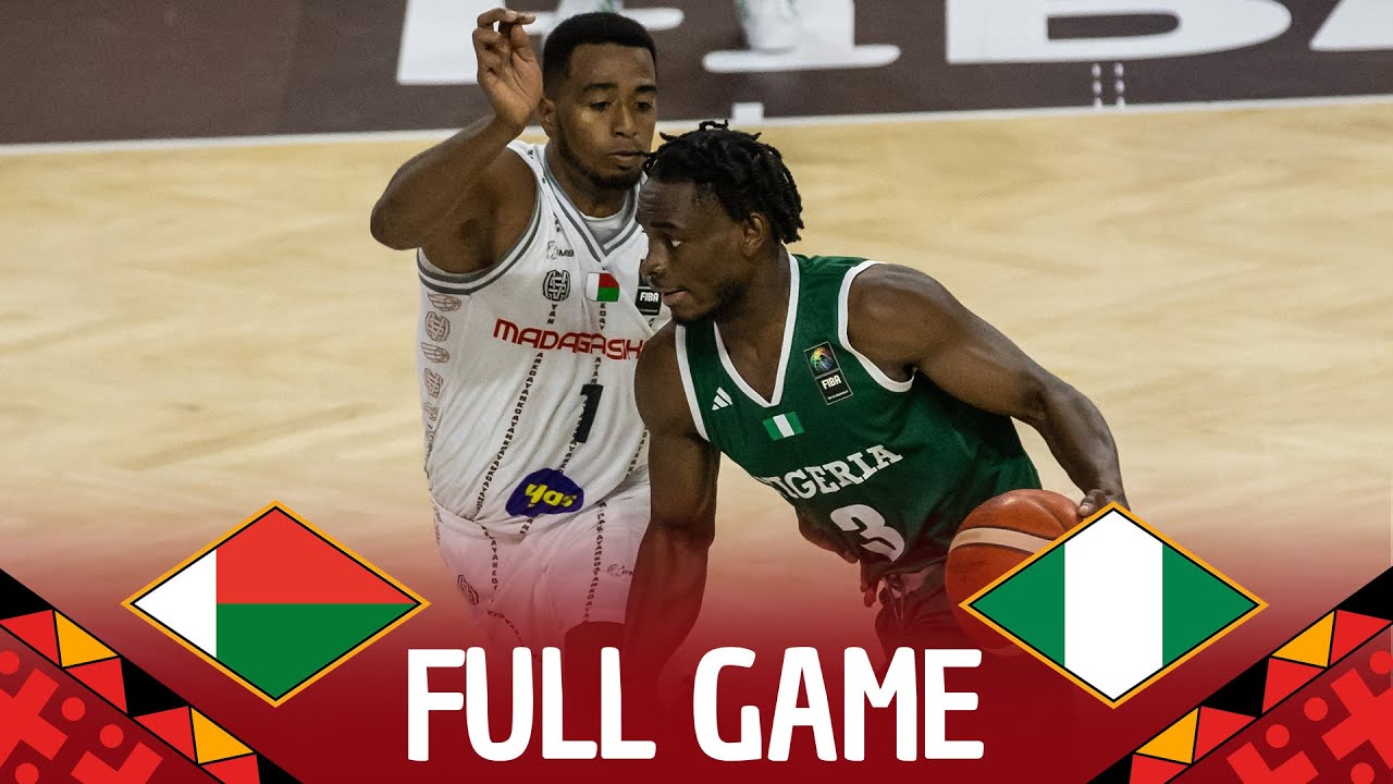 Group Phase | Madagascar v Nigeria | Full Basketball Game | FIBA AfroBasket 2025