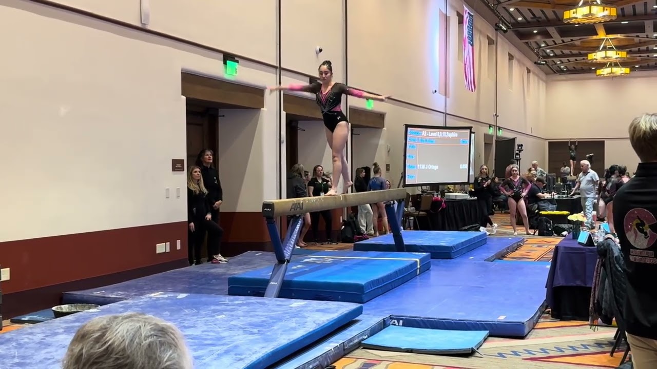DreamCatcher Beam Queen 2026 Level 8 #MckennaTheGymnast 
