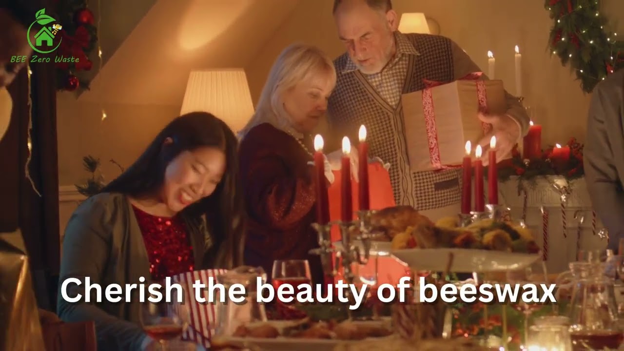 Light Up Your Christmas Naturally: Beeswax Candles & Eco-Friendly Gifts 🎄✨