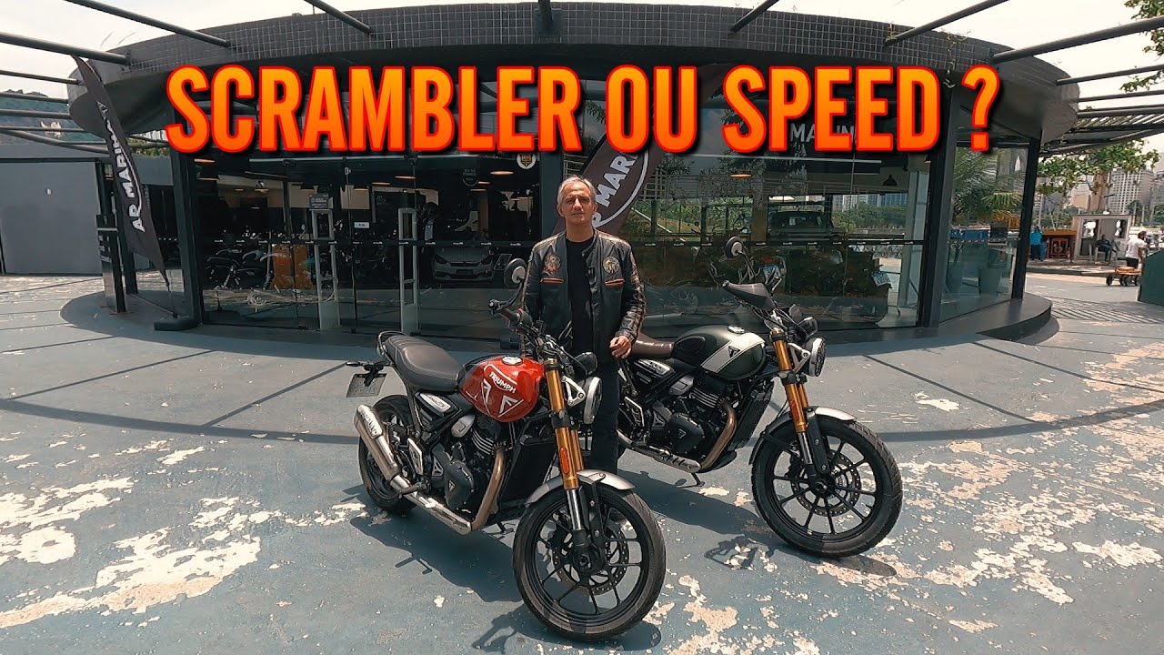 SPEED 400 ou SCRAMBLER 400X? A VERDADE REVELADA! COMPARATIVO!