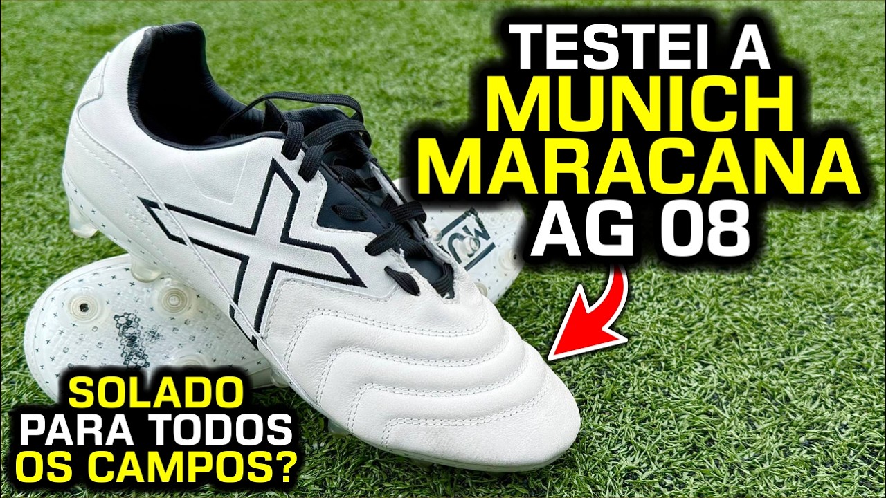 N&Atilde;O COMPRE antes de ASSISTIR! - Teste chuteira campo Munich Maracana AG