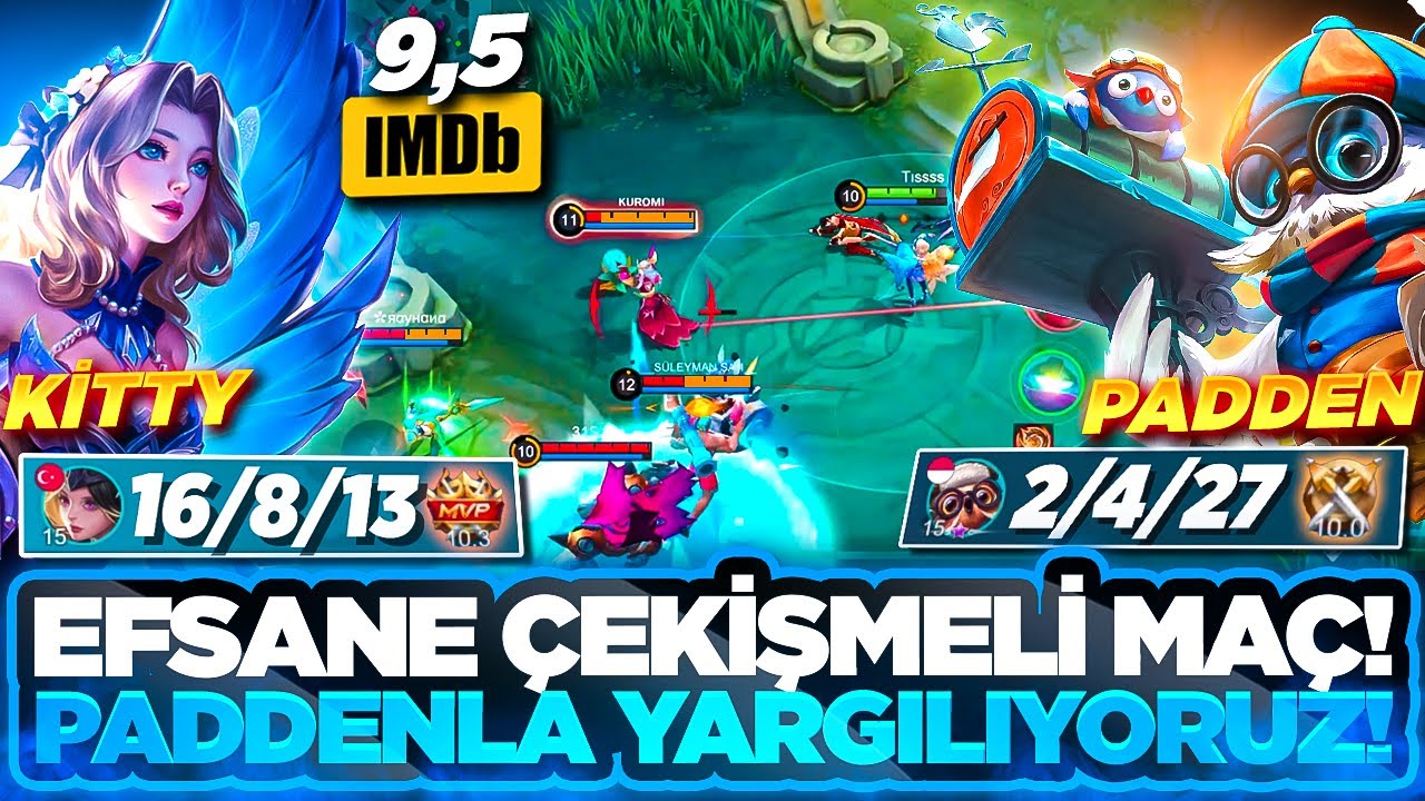 PADDENLA EFSANE ÇEKİŞMELİ HARD MAÇ! | BU MAÇA BAYILACAKSINIZ! @KittyWR