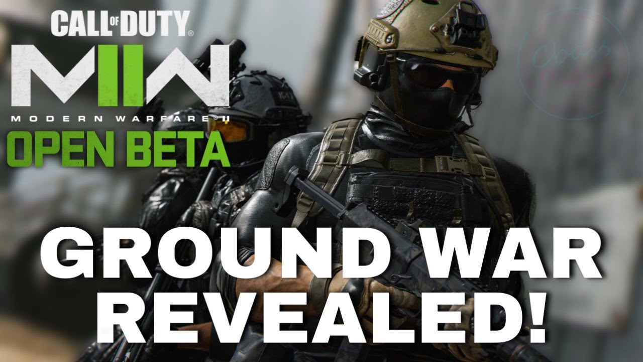 [LIVE] 👀 GROUND WAR REVEALED MODERN WARFARE 2 OPEN BETA!! (Pre-Order) PS4